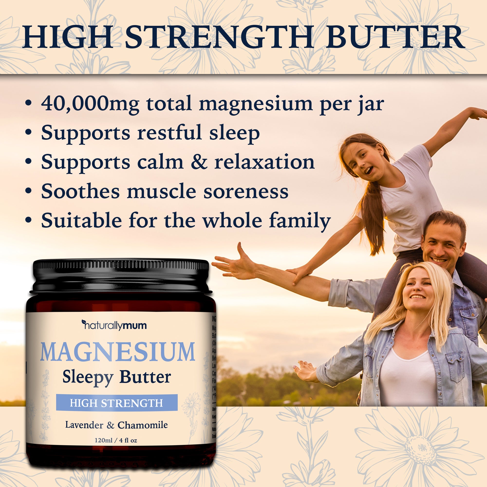 3-Step Magnesium Family Sleep Bundle