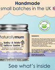 Kids Magnesium Sleepy Bath Soak and Tallow Balm Bundle