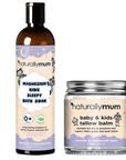 Kids Magnesium Sleepy Bath Soak and Tallow Balm Bundle