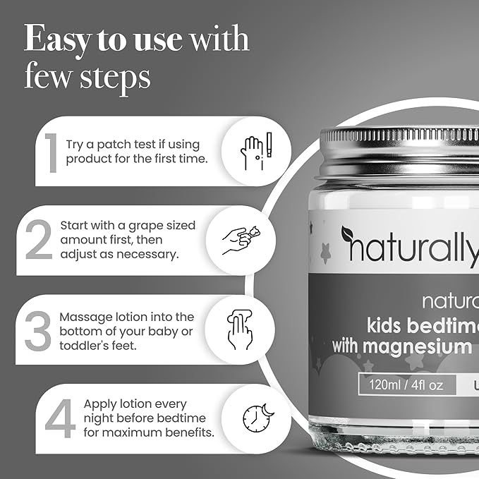 Kids Bedtime Lotion with Magnesium and Vitamin D