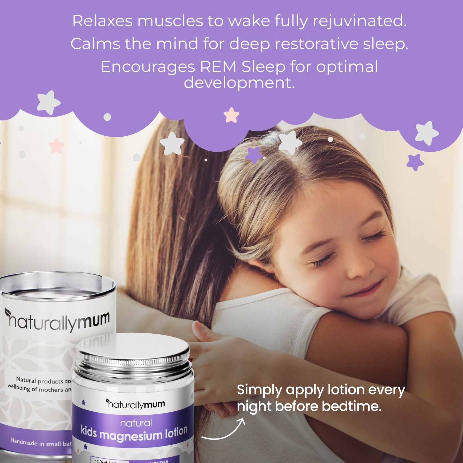 Kids Magnesium Lotion and Magnesium Sleepy Bath Soak Bundle