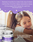 Kids Magnesium Lotion and Magnesium Sleepy Bath Soak Bundle