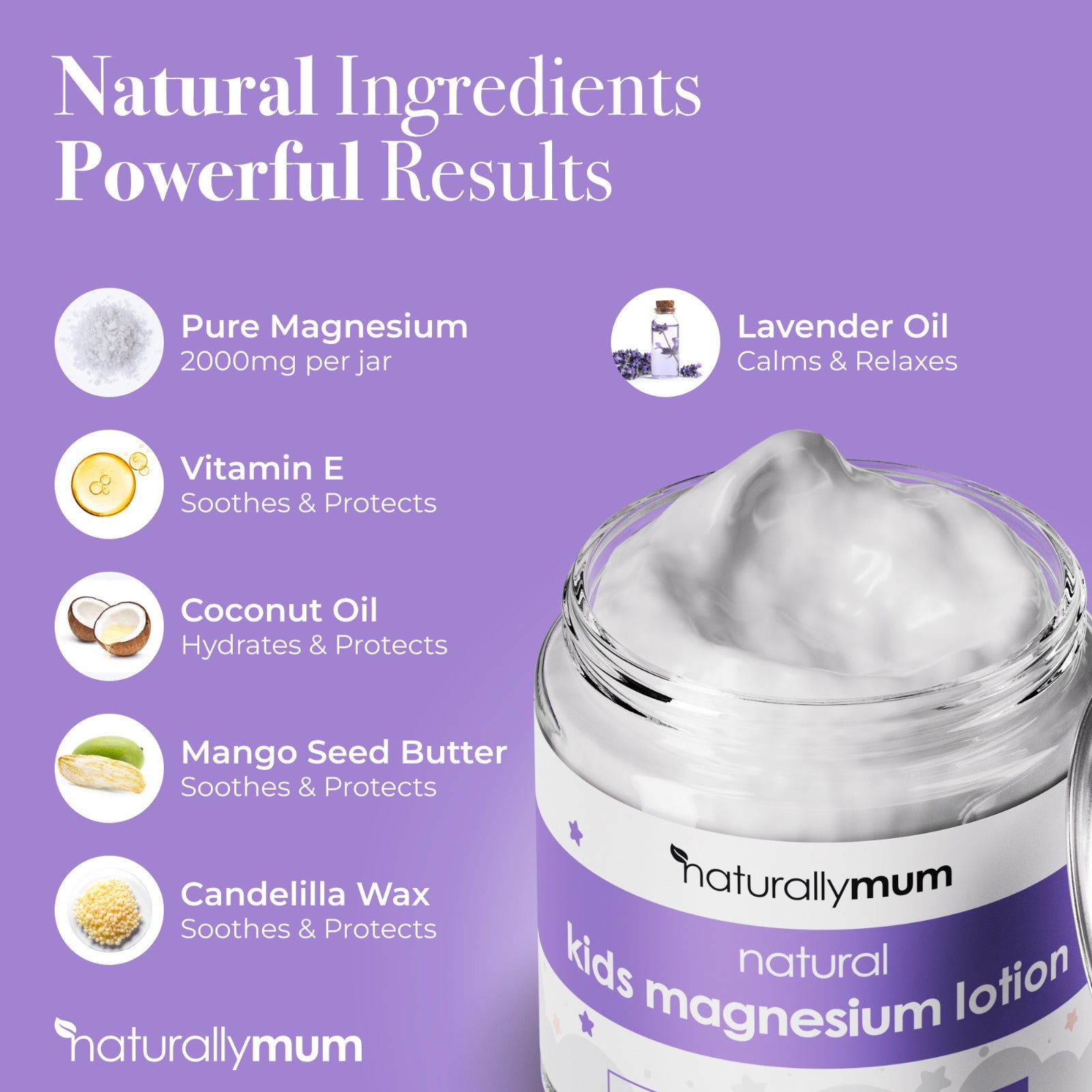 Kids Magnesium Lotion and Magnesium Sleepy Bath Soak Bundle