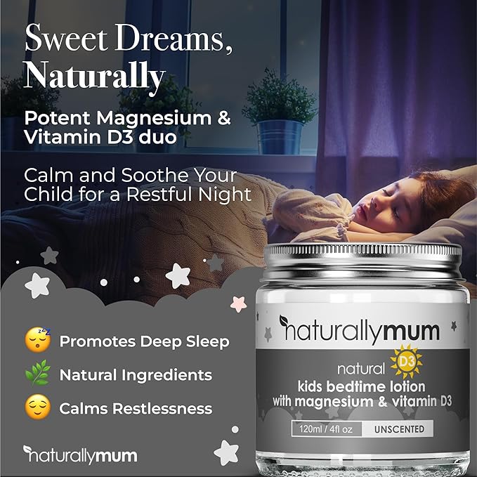 Kids Bedtime Lotion with Magnesium and Vitamin D
