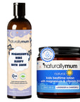 Kids Magnesium Lotion with Vitamin D and Magnesium Sleepy Bath Soak Bundle