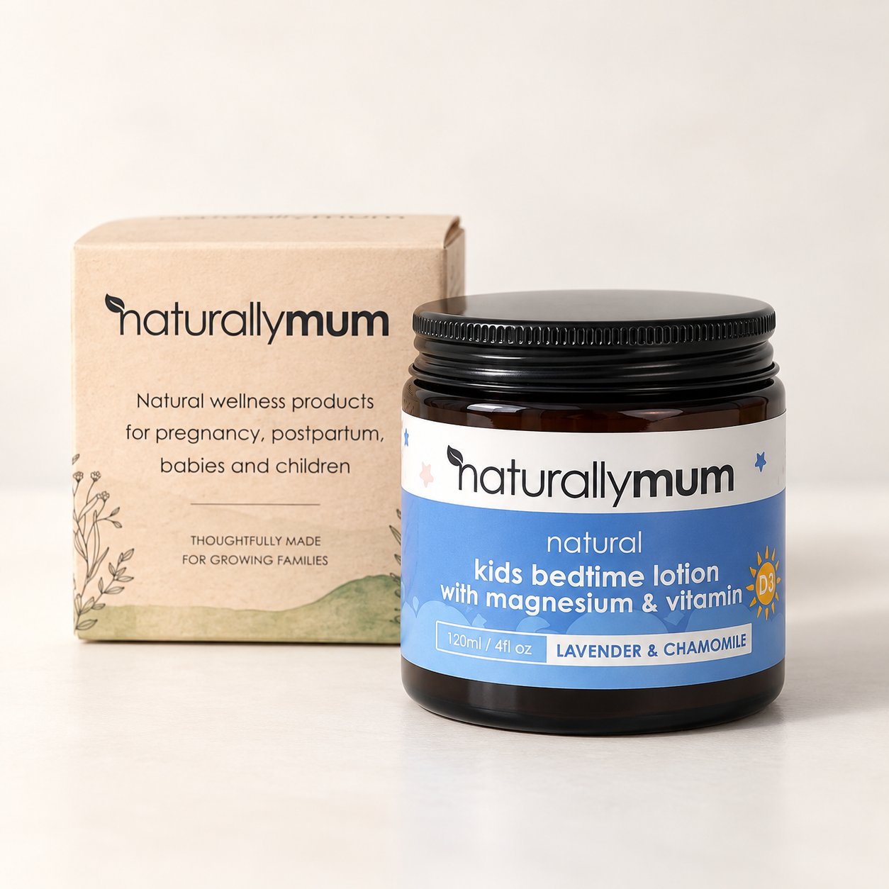 Kids Bedtime Lotion with Magnesium and Vitamin D