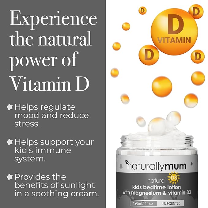 Kids Bedtime Lotion with Magnesium and Vitamin D