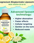 Kids Magnesium Liposomal with Vitamins D3 and K2