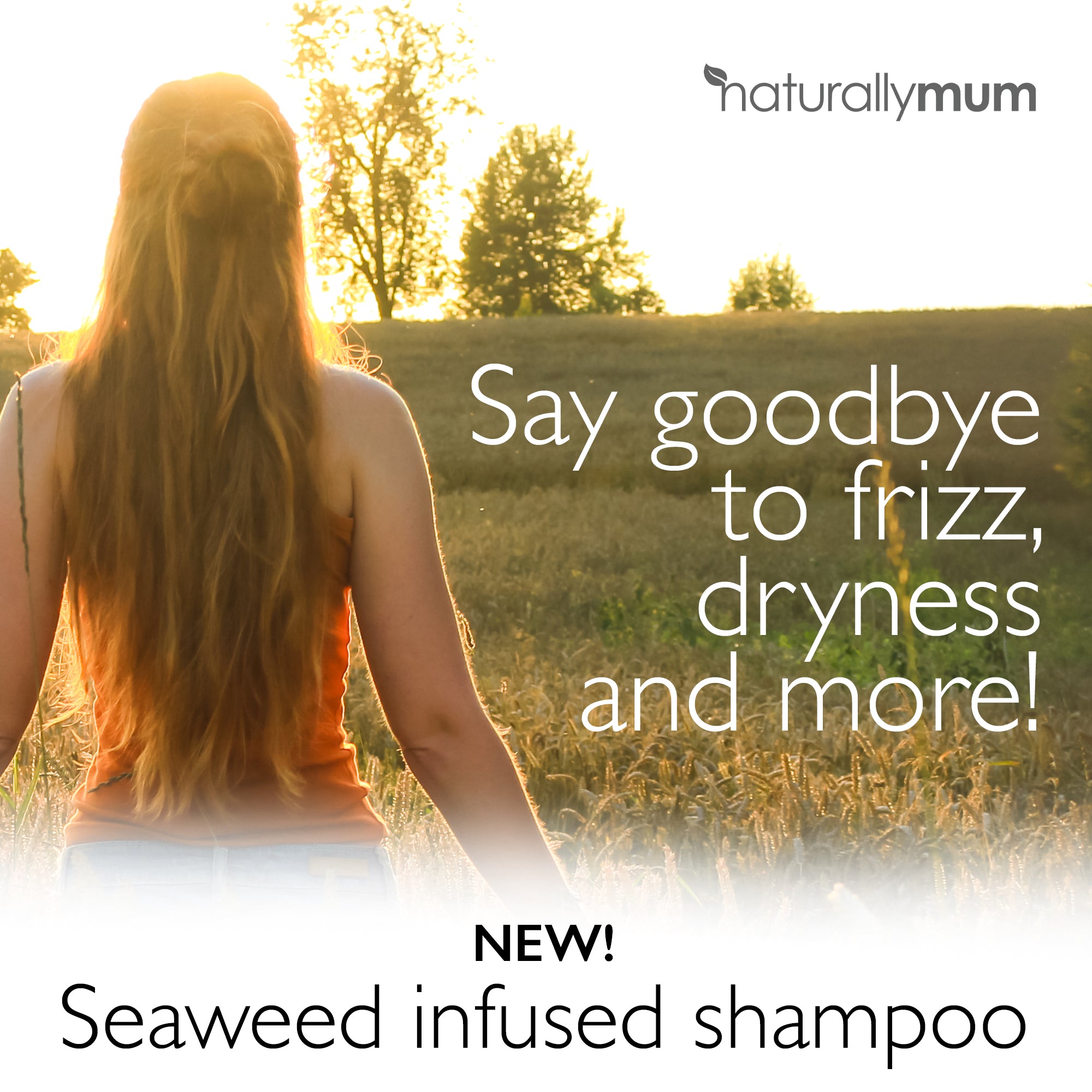 Naturally Mum Seaweed Hair Repair Shampoo | Lavender | 250ml