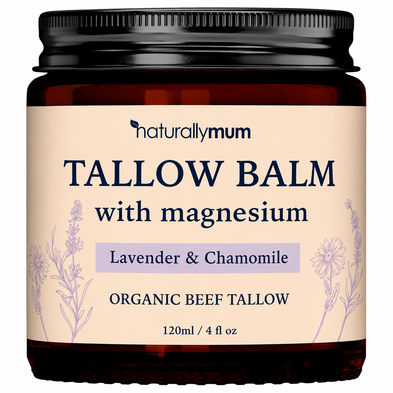 Tallow Balm with Magnesium 120ml