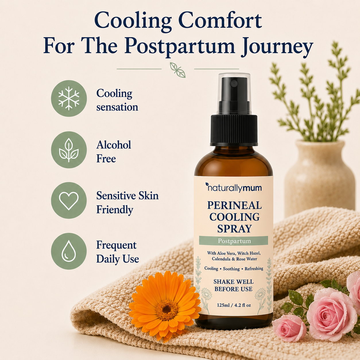 Perineal Cooling Spray 125ml