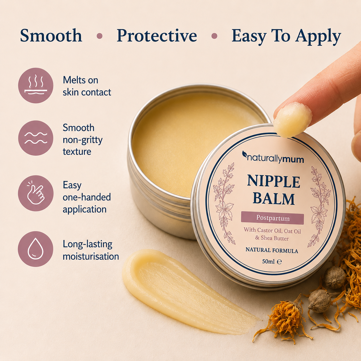 Natural Nipple Balm 50ml