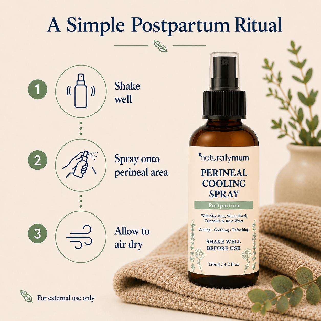 Perineal Cooling Spray 125ml