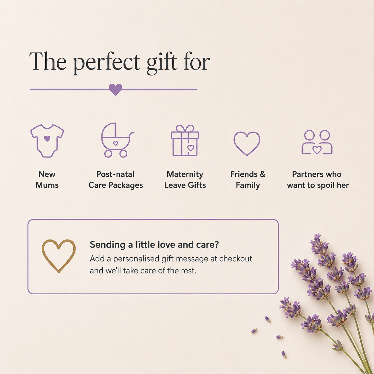 New Mum Recovery Gift Box