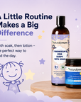 Kids Magnesium Lotion with Vitamin D and Magnesium Sleepy Bath Soak Bundle