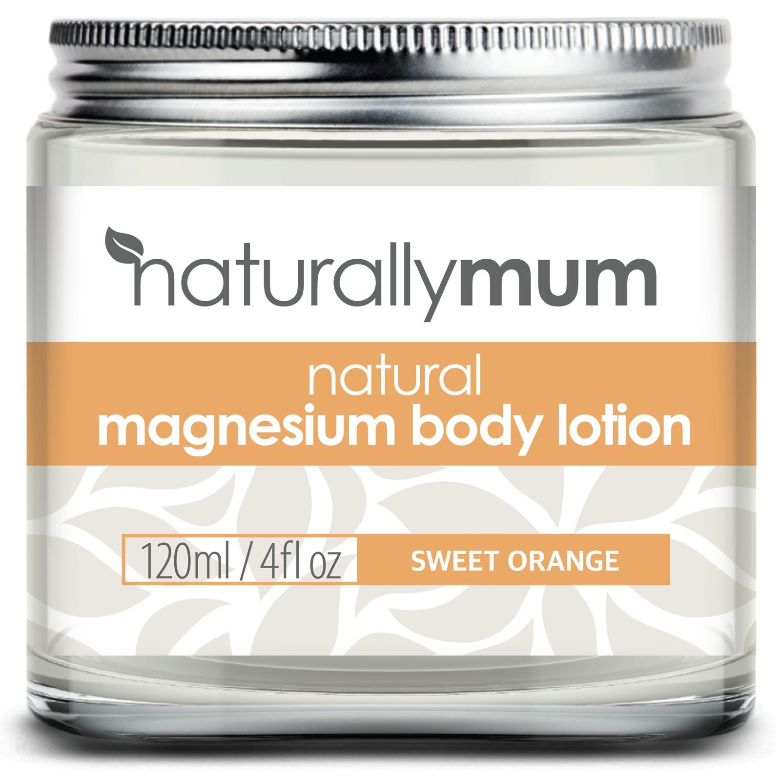 NaturallyMum Magnesium Body Lotion | Sweet Orange | 4fl oz