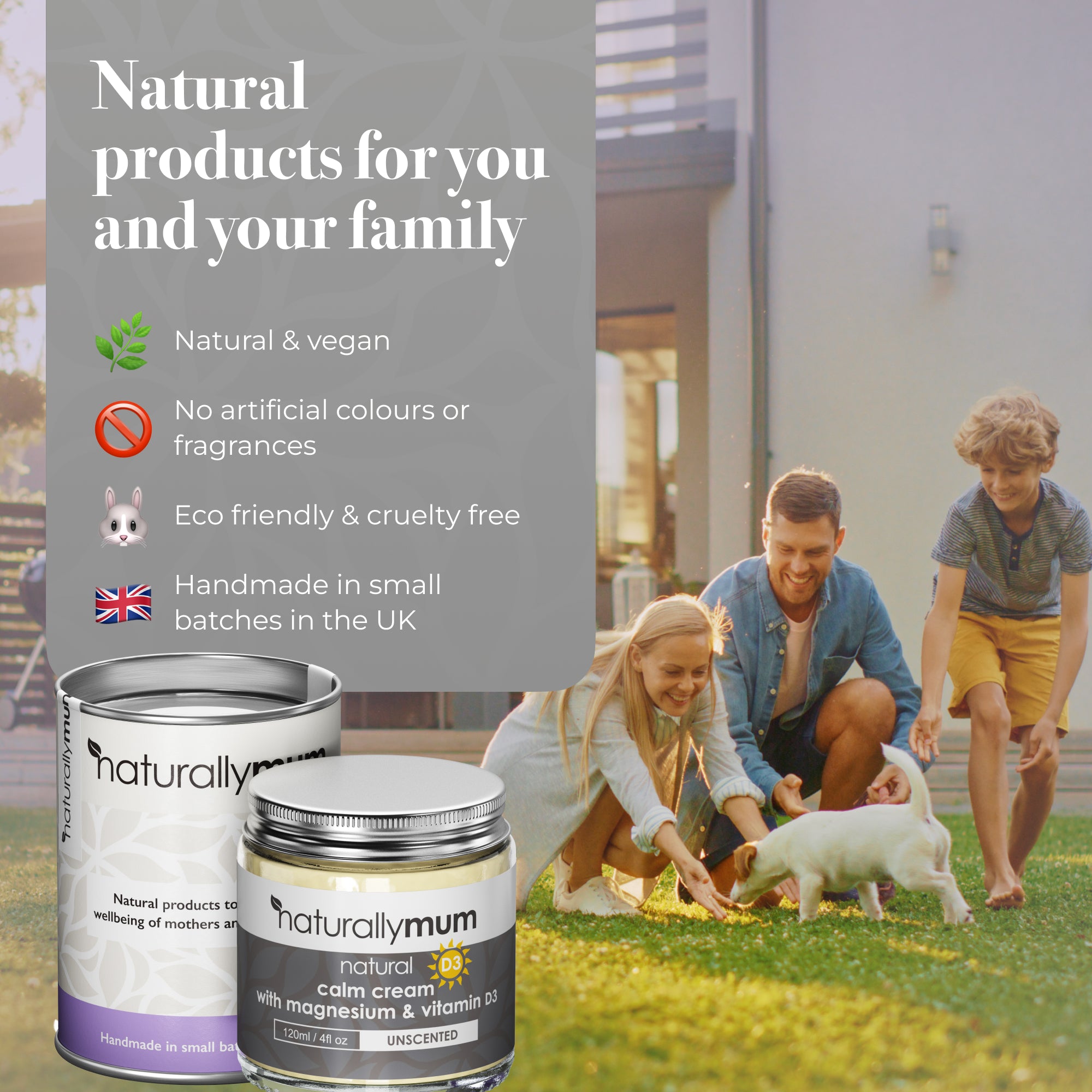 Calm Cream with Magnesium and Vitamin D